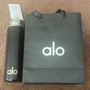 ALO Yoga Black Water Bottle